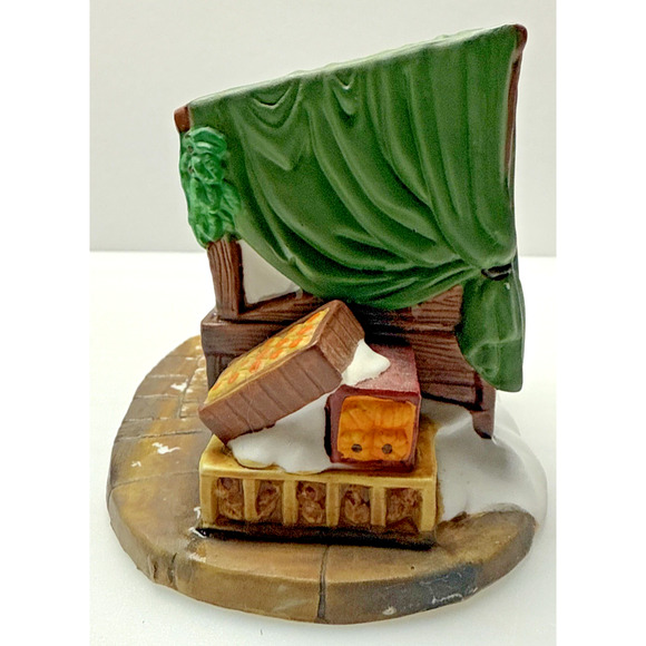 Vintage Set of 3 Dept 56 Heritage Village Series Accessory Poultry Market 55590 - Picture 3 of 15